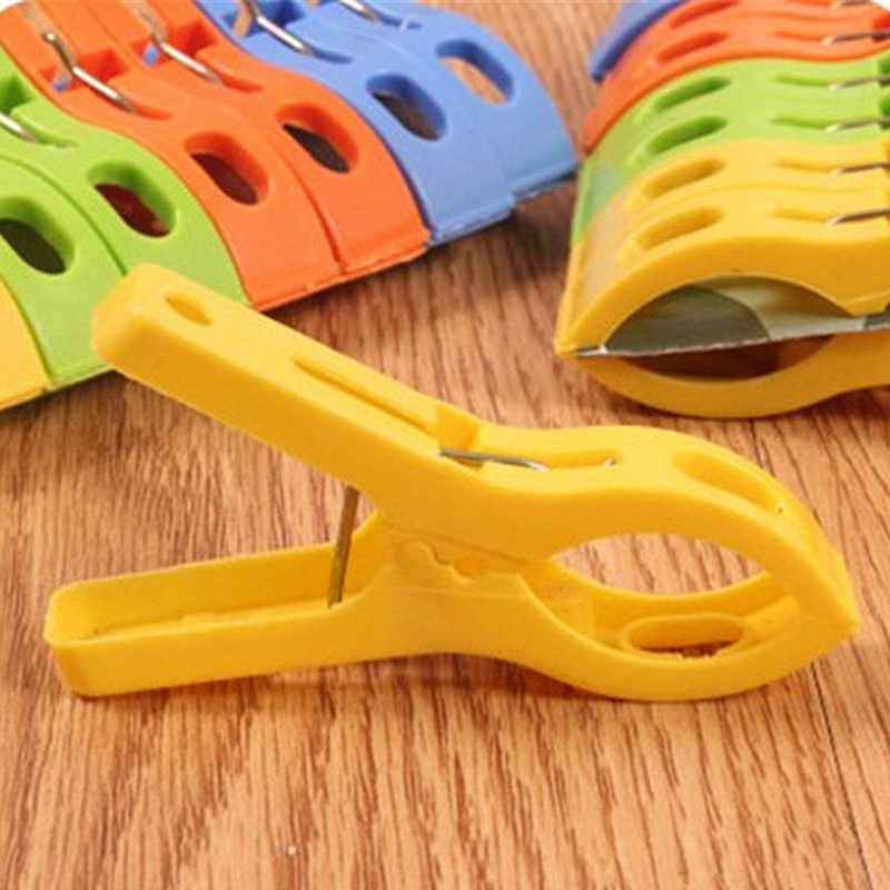8ps/set Hanger Clips Large Pla - огляд і ціна Beach Towel Large