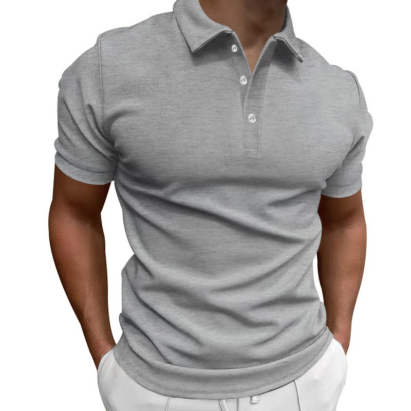 Casual Slim Fit Shirt Short Sl - огляд і ціна Polo Shirt Pique
