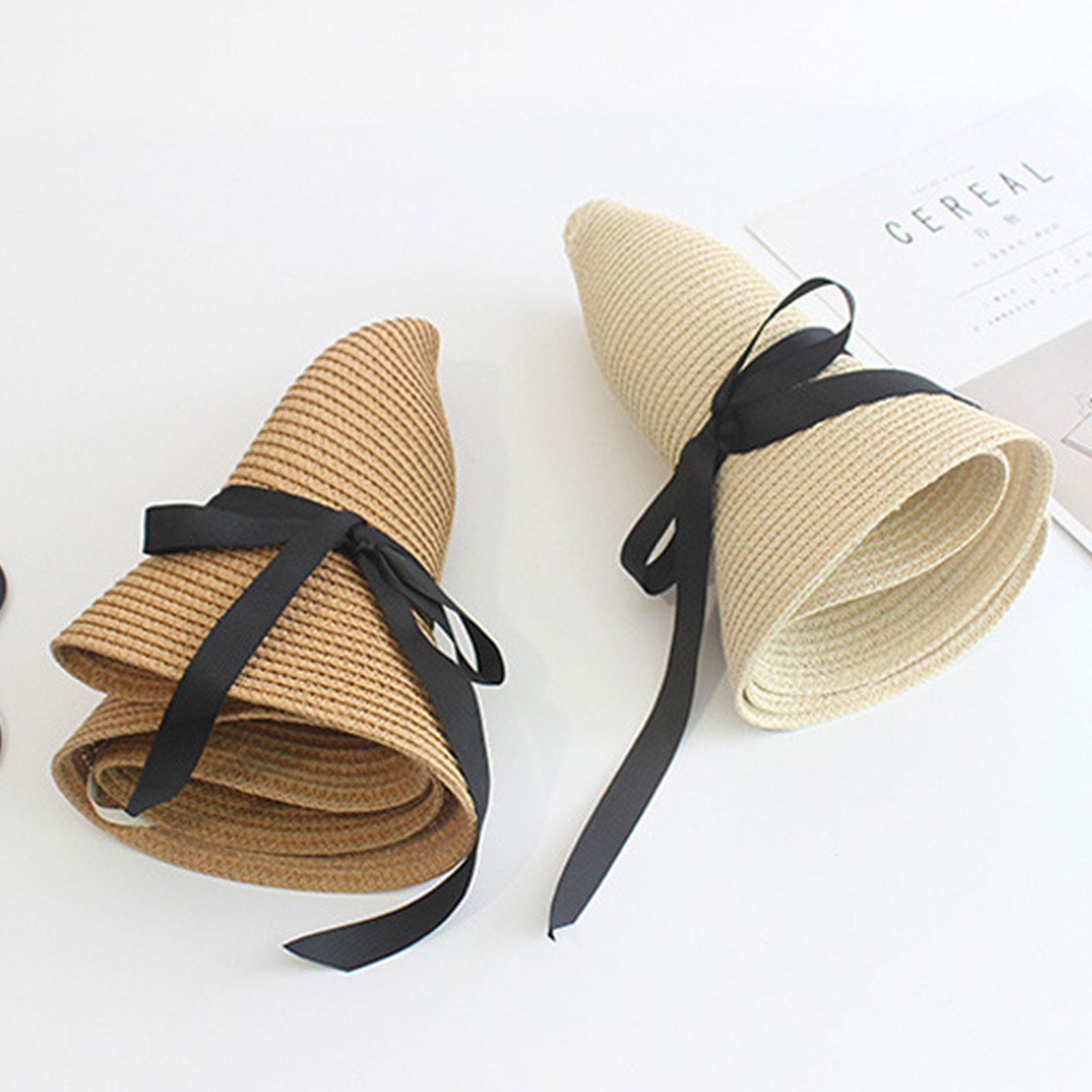 Summer Straw Hat Big Wide Brim - огляд і ціна Bucket Hat Straw