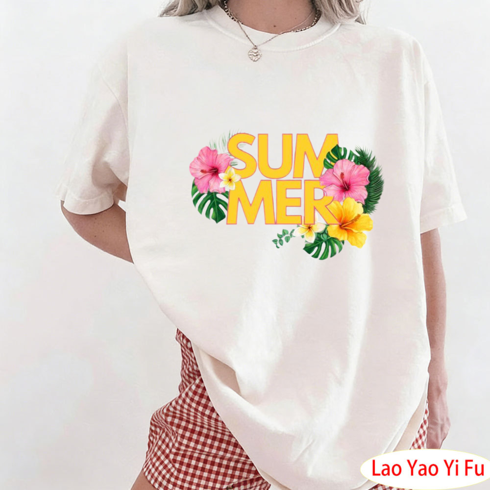 Summer Tropical Floral T-Shirt - огляд і ціна Resort Shirt Floral