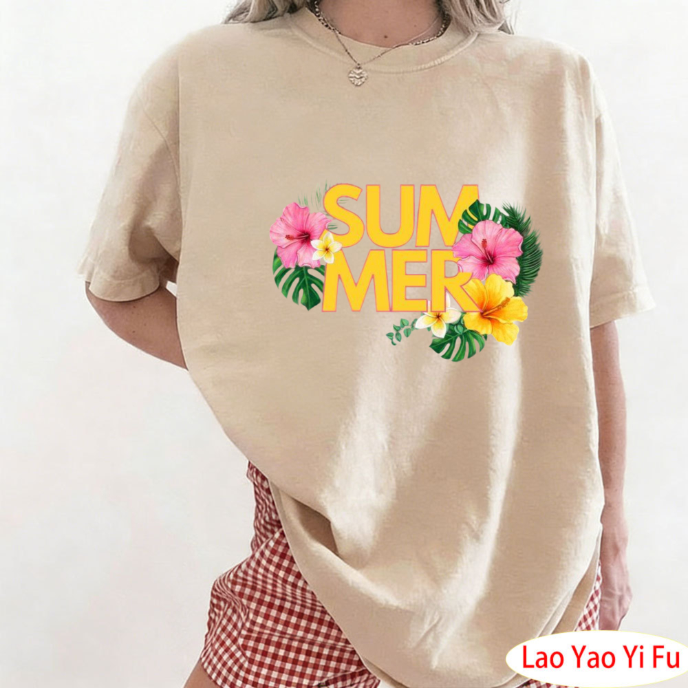 Summer Tropical Floral T-Shirt - огляд і ціна Resort Shirt Floral