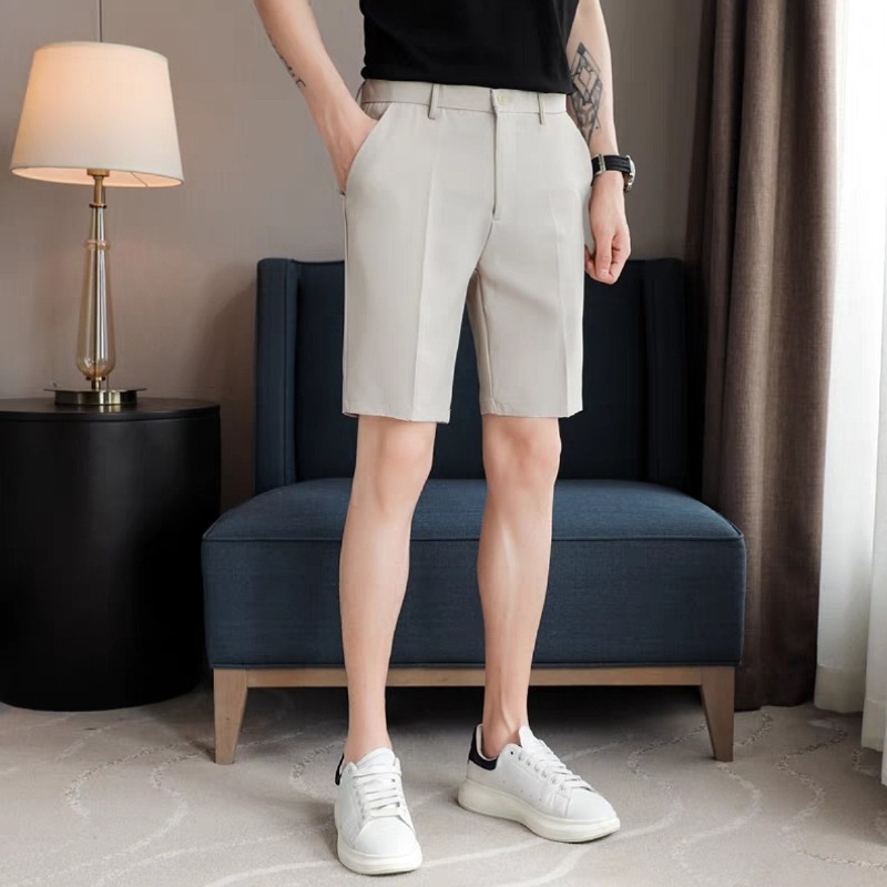 Men's Slim Fit Suit Shorts Sum - огляд і ціна Shorts Chino Slim