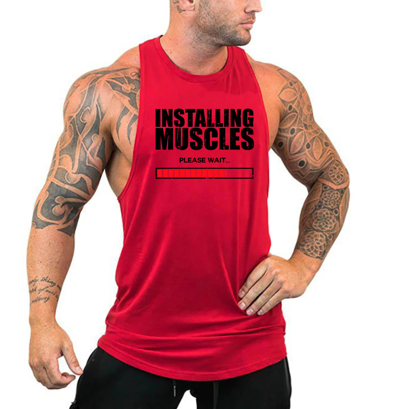 Installing Muscles Please Wait - огляд і ціна Tank Top Muscle