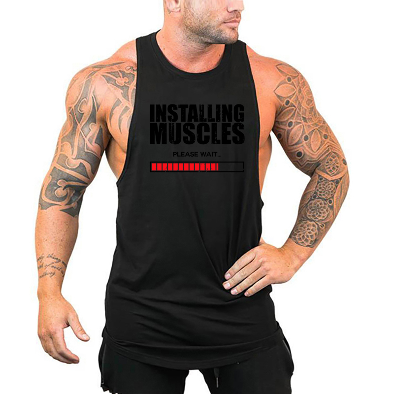 Installing Muscles Please Wait - огляд і ціна Tank Top Muscle