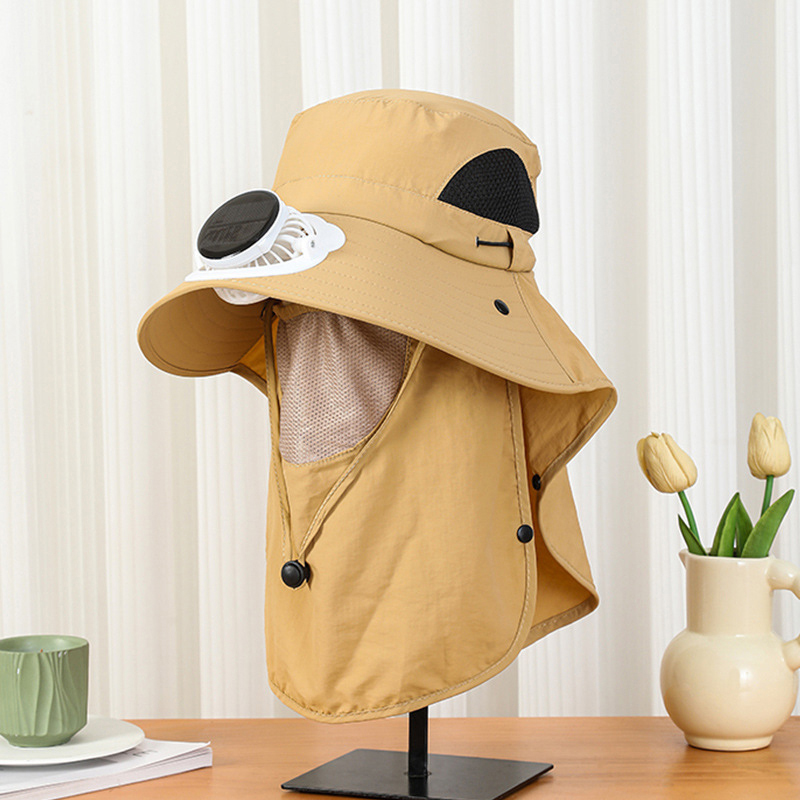 Men Wide Brim Solar Fan Hat wi - огляд і ціна Bucket Hat Straw