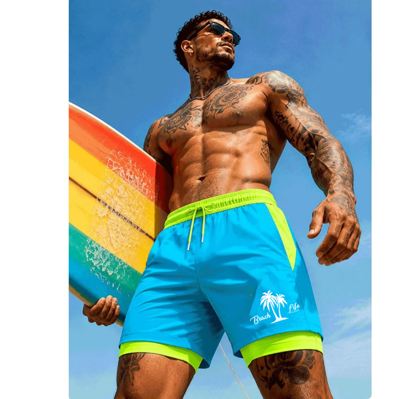 Men'S Swimming Trunks Palm Tre - огляд і ціна Trunks Board Surf