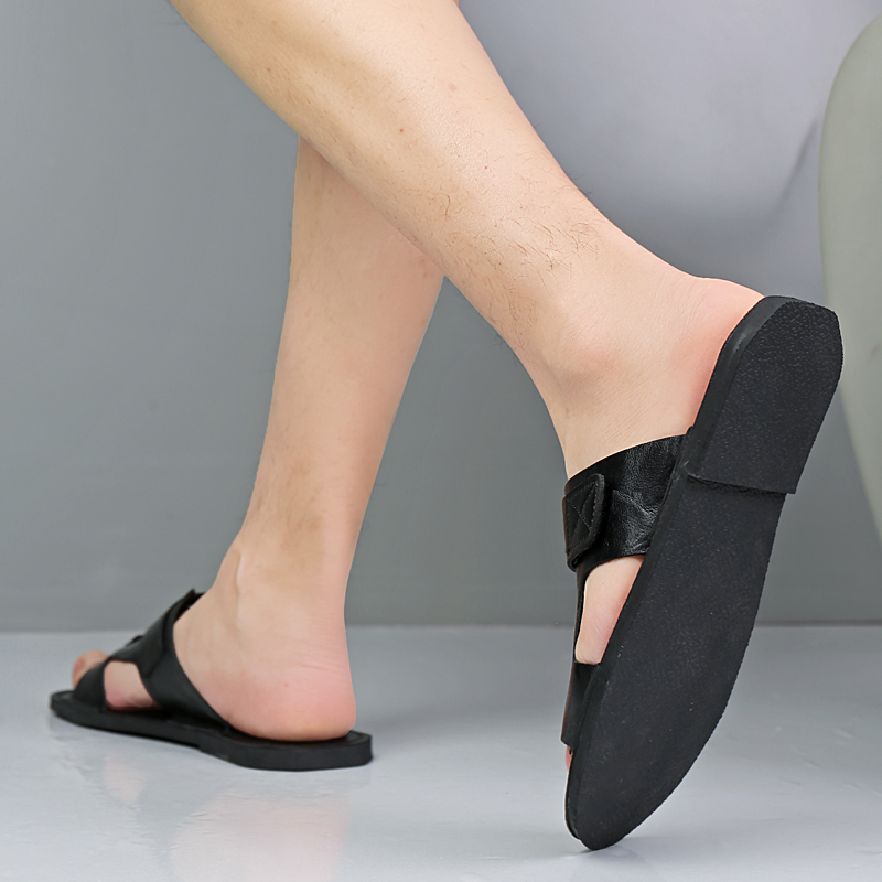 Large Size Premium Leather San - огляд і ціна Flip Flop Leather Men