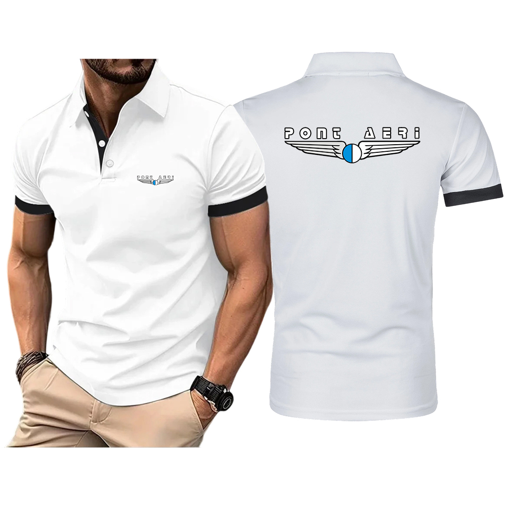 Disco Logo Pont Aeri CH Men's  - огляд і ціна Polo Shirt Pique