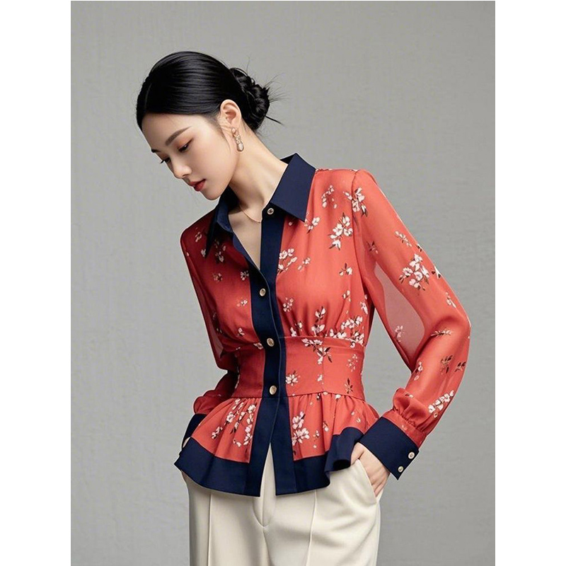 2025 Spring Autumn New Tempera - огляд і ціна Shirt Camp Collar