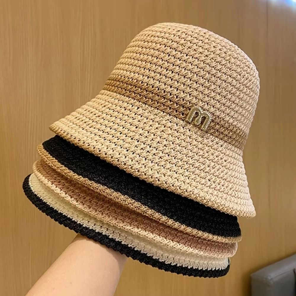 Fashion Elegant Bow Fisherman  - огляд і ціна Bucket Hat Straw