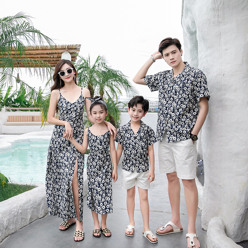 Family Matching Outfit Floral  - огляд і ціна Resort Shirt Floral