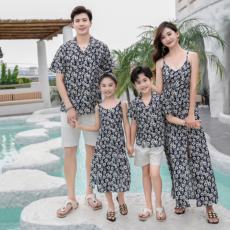 Family Matching Outfit Floral  - огляд і ціна Resort Shirt Floral