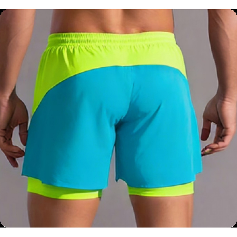 Men'S Two-In-One Double Layer  - огляд і ціна Trunks Board Surf