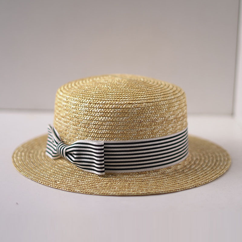 Wide Brim Boater Hats Flat Top - огляд і ціна Bucket Hat Straw