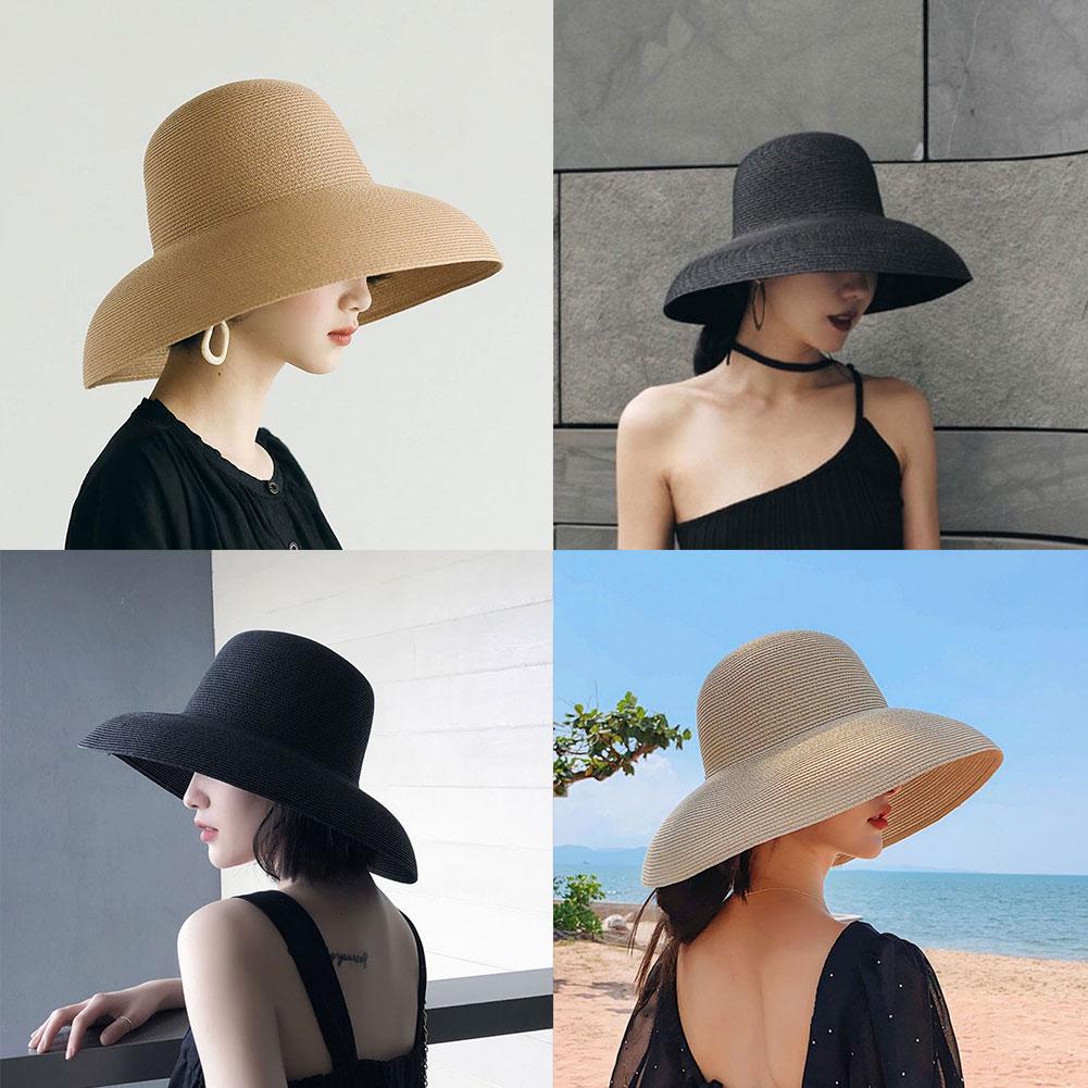 French Hepburn Style Wide Brim - огляд і ціна Bucket Hat Straw