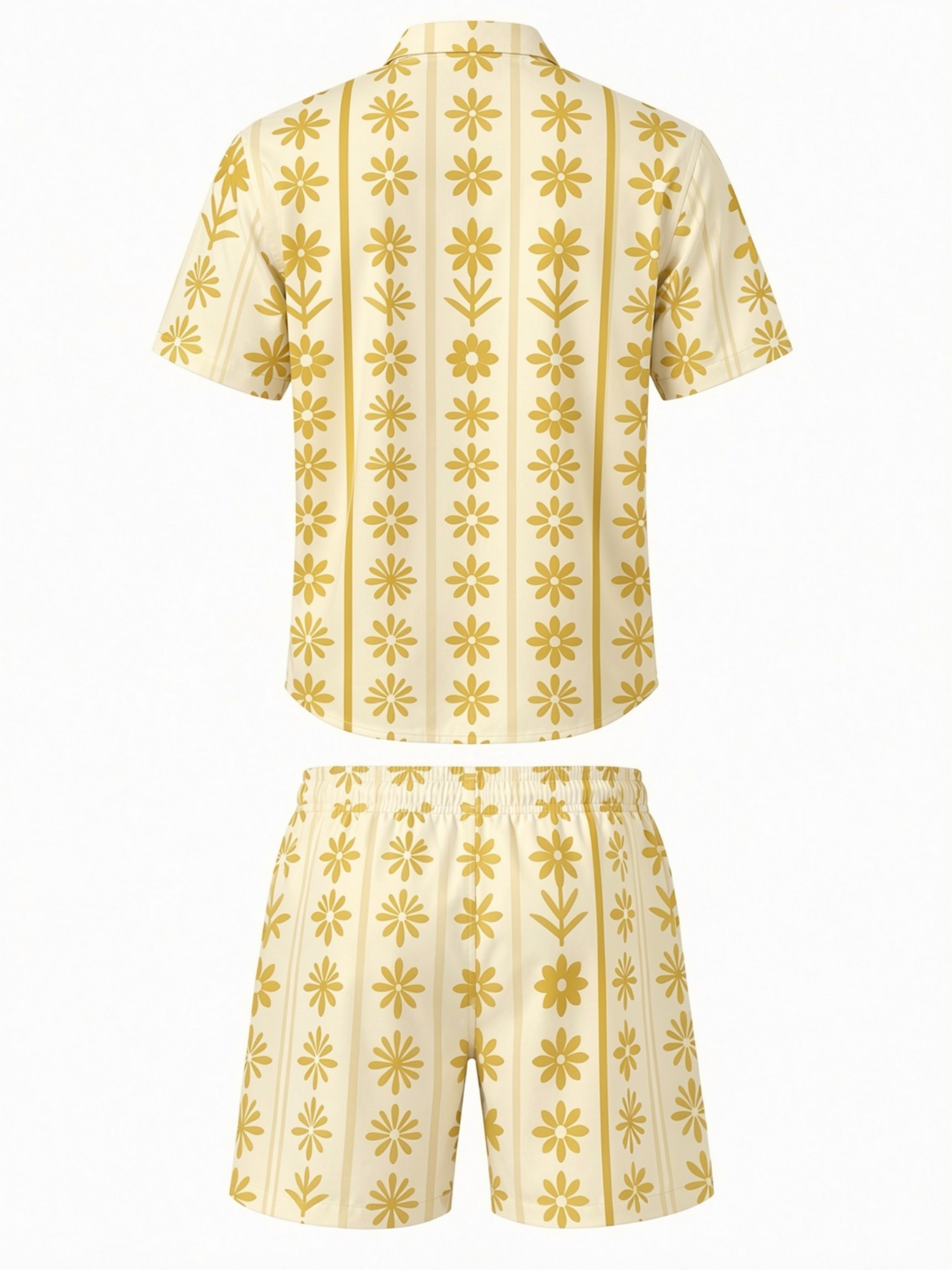 Mens Floral Short Sleeve Shirt - огляд і ціна Resort Shirt Floral