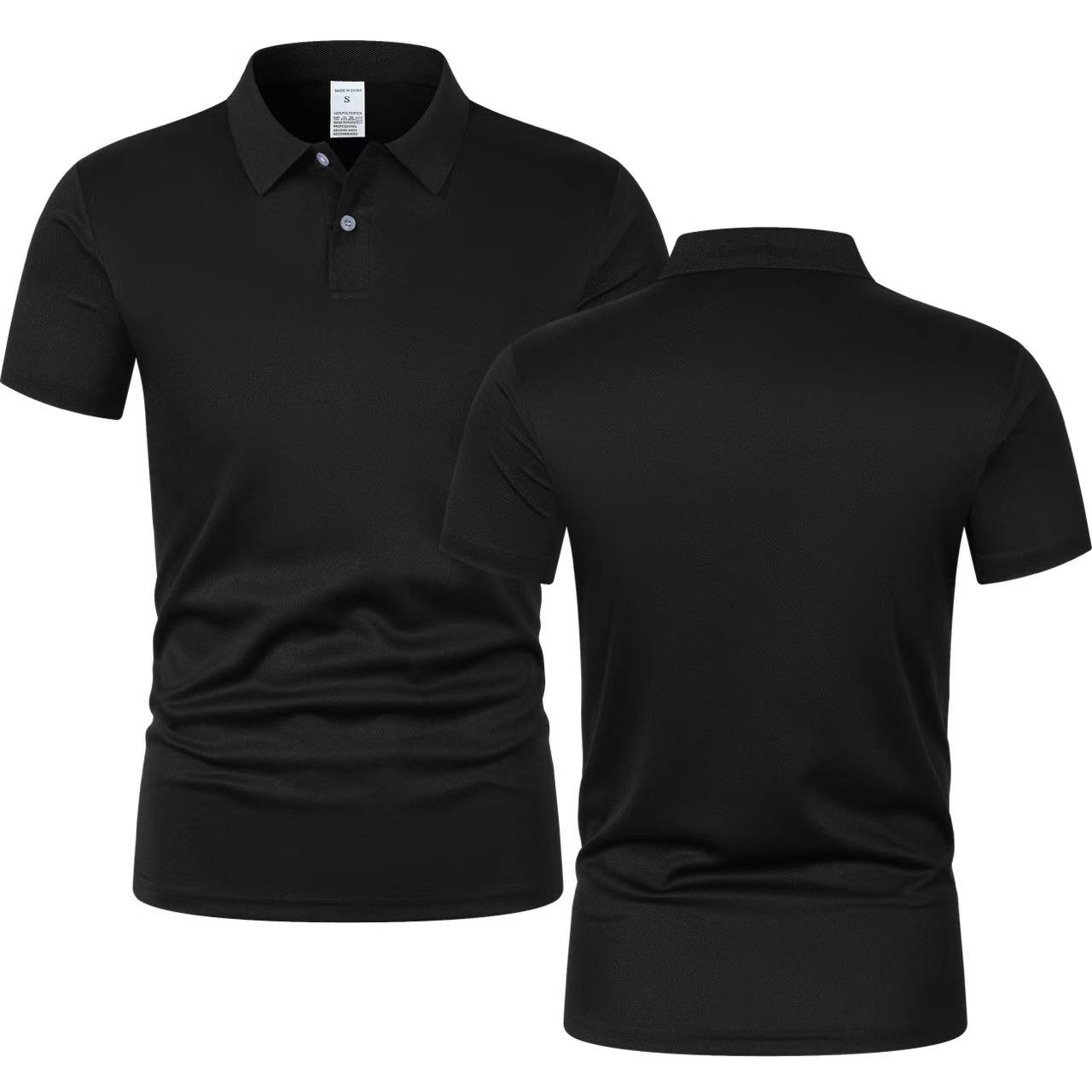 2025 New Summer Men's Short Sl - огляд і ціна Polo Shirt Pique