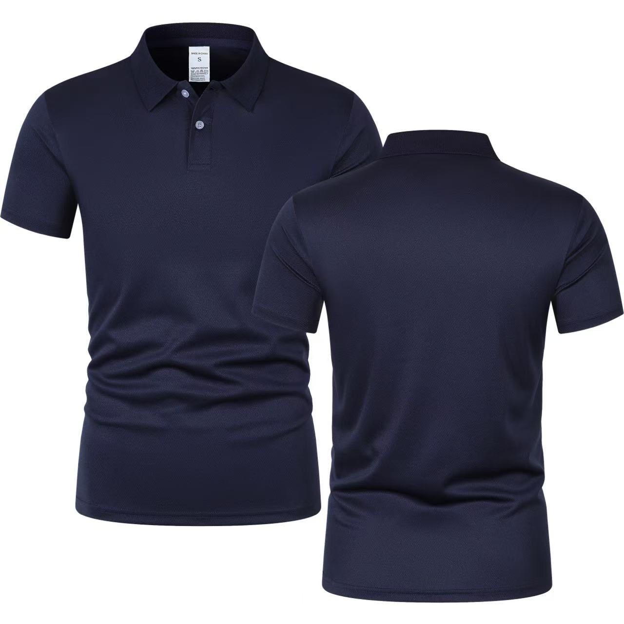2025 New Summer Men's Short Sl - огляд і ціна Polo Shirt Pique