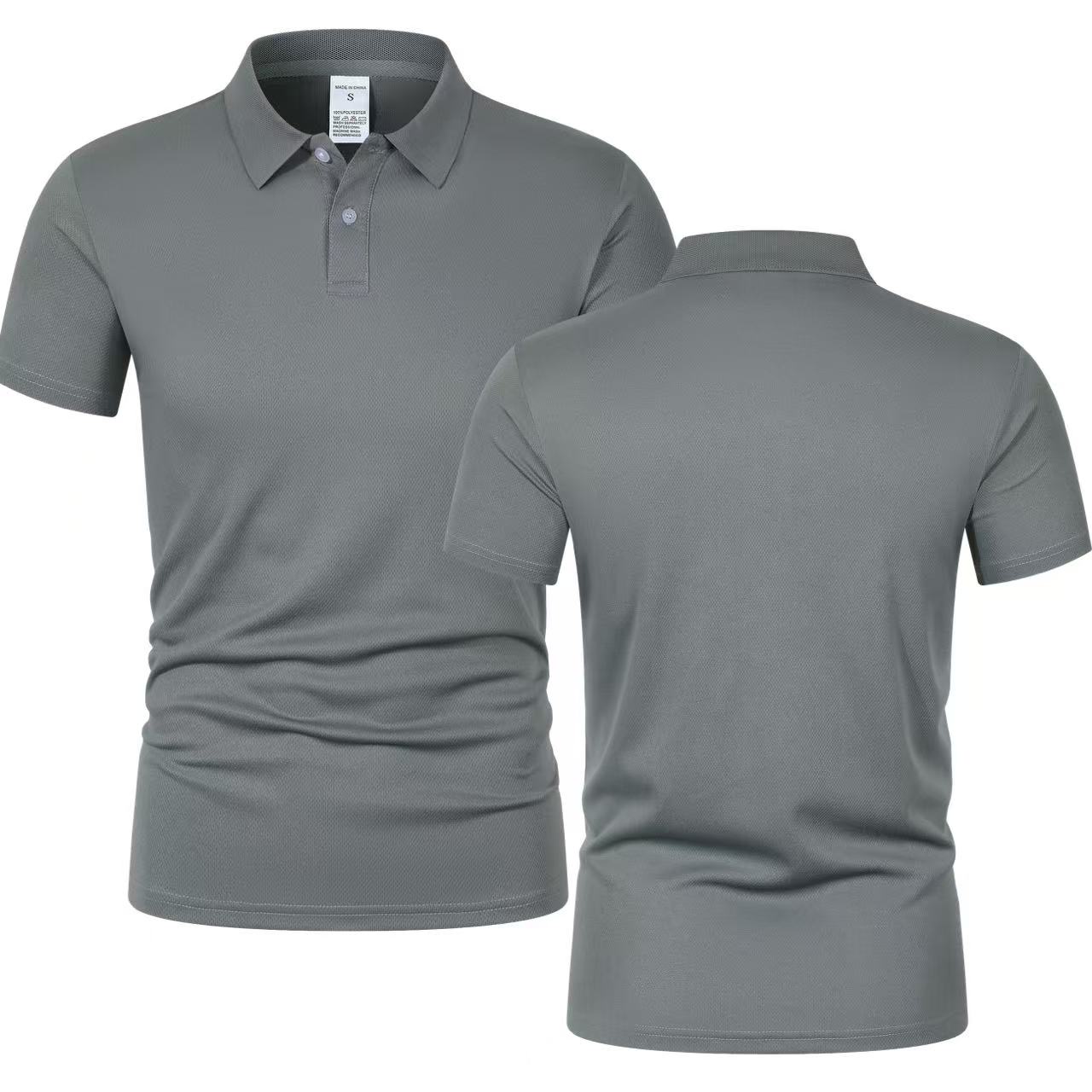 2025 New Summer Men's Short Sl - огляд і ціна Polo Shirt Pique