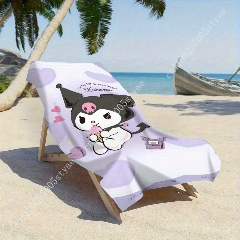 Kuromi Beach Towel A Playful a - огляд і ціна Beach Towel Large