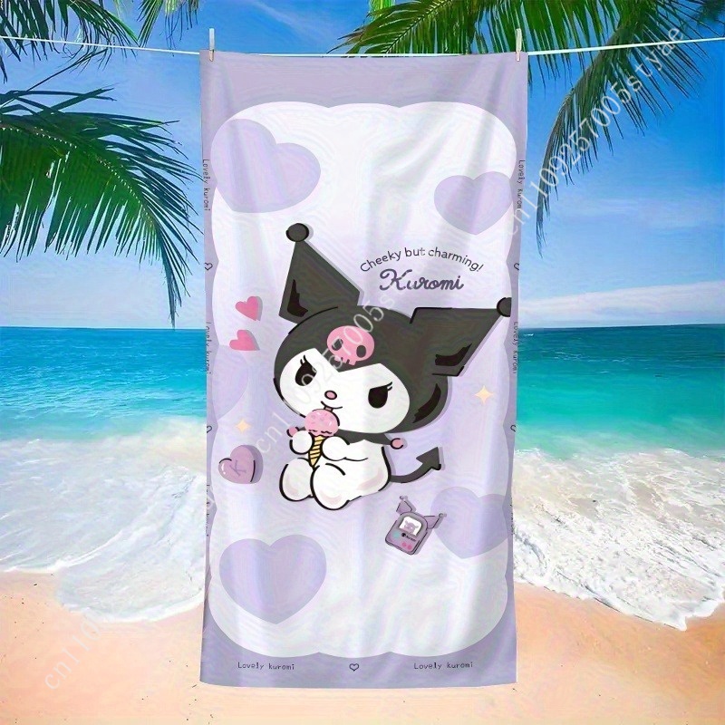 Kuromi Beach Towel A Playful a - огляд і ціна Beach Towel Large