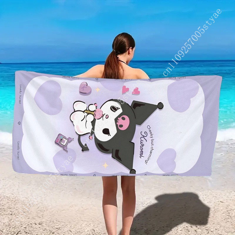 Kuromi Beach Towel A Playful a - огляд і ціна Beach Towel Large